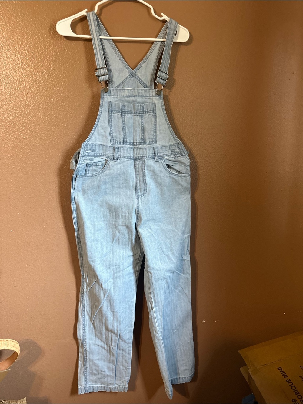 Light Blue Denim Women's Overalls